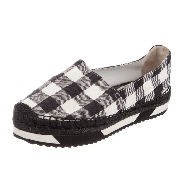 Dolce & Gabbana Plaid Print Espadrilles - Picture 2 of 12
